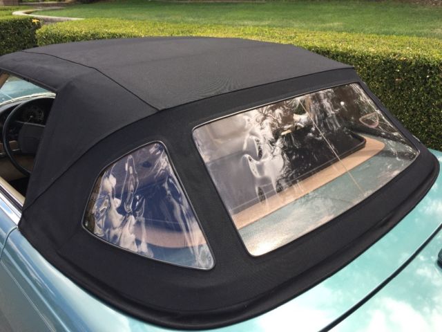 1986 Green Mercedes-Benz SL-Class Convertible