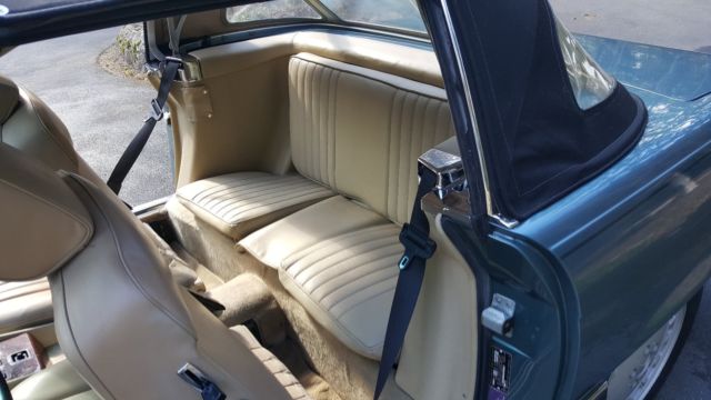 1986 Teal Green Mercedes-Benz SL-Class Convertible