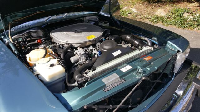 1986 Teal Green Mercedes-Benz SL-Class Convertible