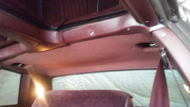 1986 Burgundy Chevrolet Monte Carlo Coupe