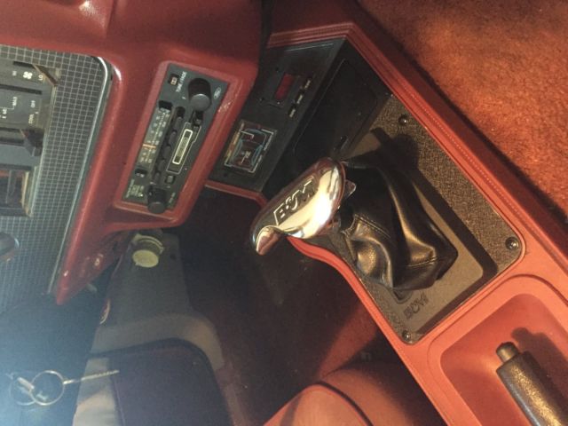 1986 Red Ford Mustang Convertible