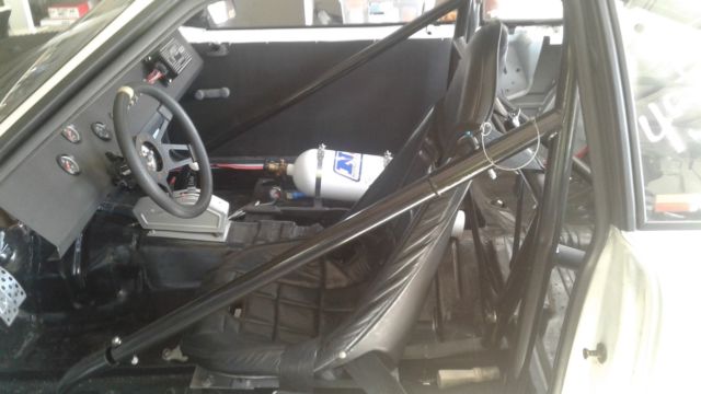 1986 White Ford Mustang Coupe