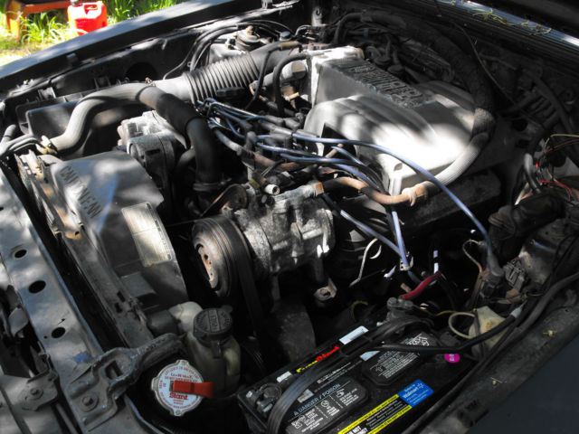 1986 Black Ford Mustang