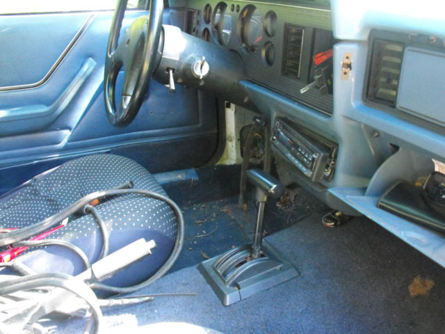 1986 Black Ford Mustang