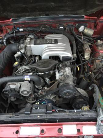 1986 White Ford Mustang Convertible