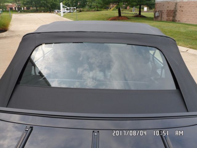 1986 Black Ford Mustang