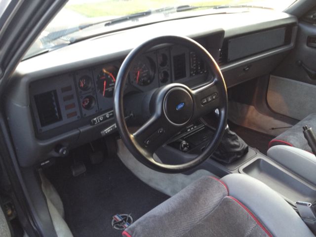 1986 Gray Ford Mustang Convertible