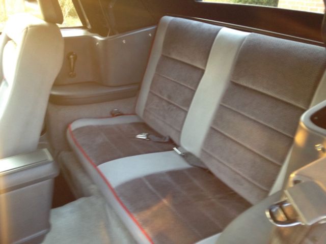 1986 Gray Ford Mustang Convertible