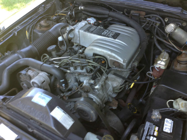 1986 BLACK Ford Mustang Convertible
