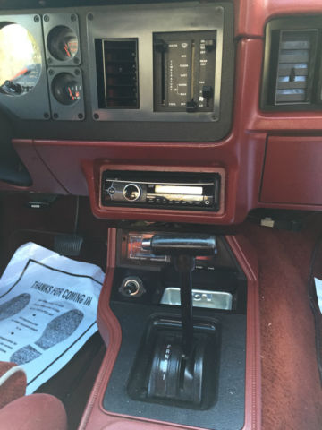 1986 Black Ford Mustang Hatchback
