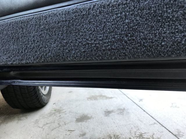 1986 Black Ford Mustang