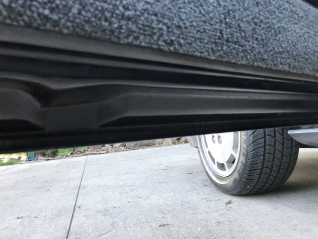 1986 Black Ford Mustang