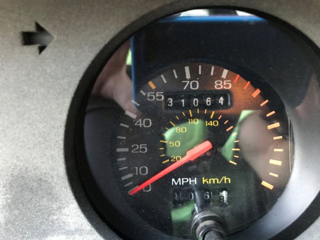 1986 Black Ford Mustang