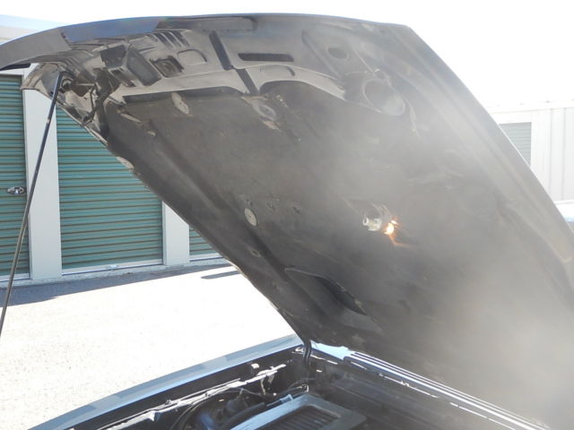 1986 Blue Ford Mustang Hatchback