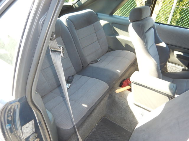 1986 Blue Ford Mustang Hatchback