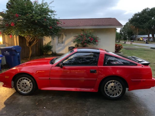 1986 Red Nissan 300ZX Hatchback