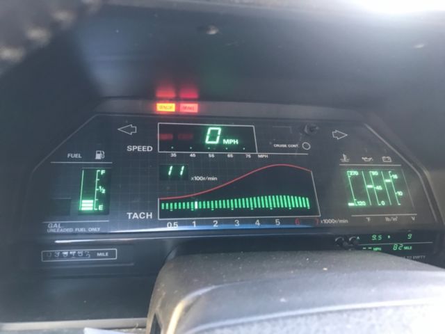 1986 Red Nissan 300ZX Hatchback