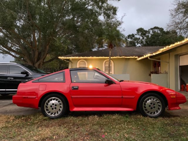 1986 Red Nissan 300ZX Hatchback