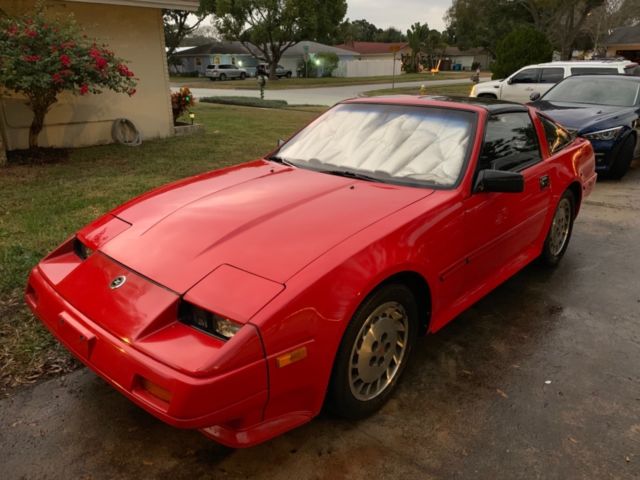 1986 Red Nissan 300ZX Hatchback