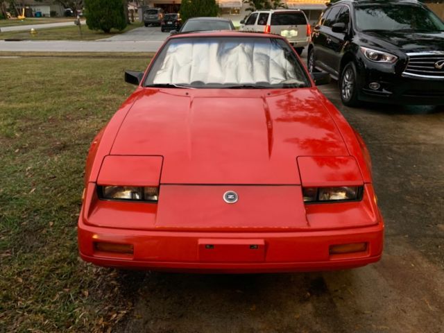 1986 Red Nissan 300ZX Hatchback
