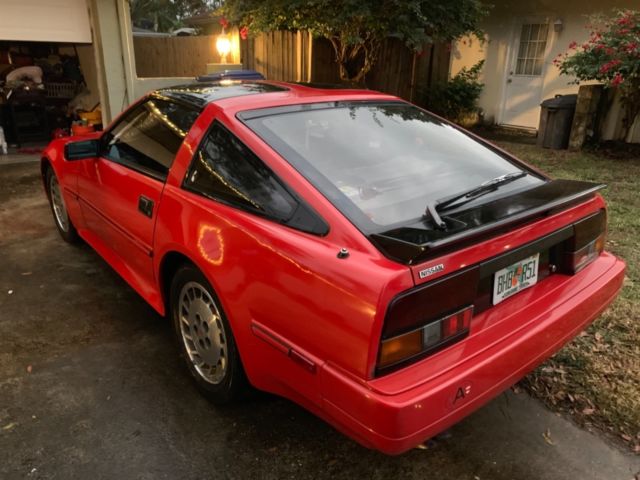 1986 Red Nissan 300ZX Hatchback