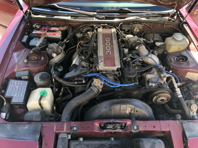 1986 Red Nissan 300ZX Coupe