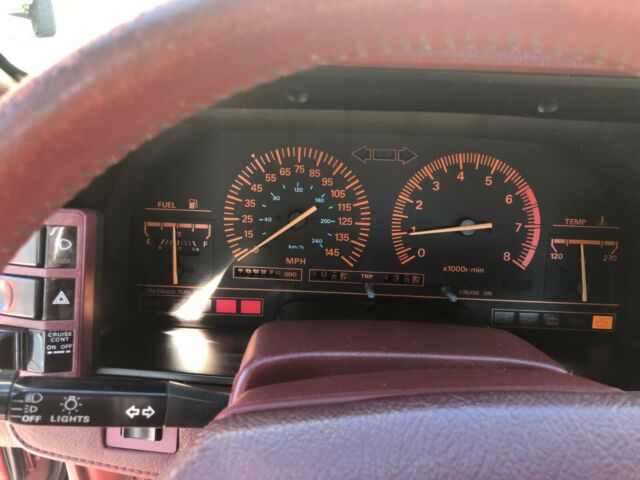 1986 Red Nissan 300ZX Coupe