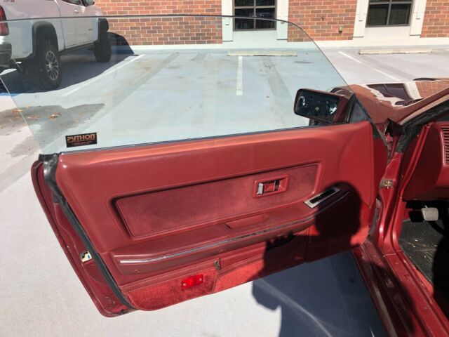 1986 Red Nissan 300ZX Coupe