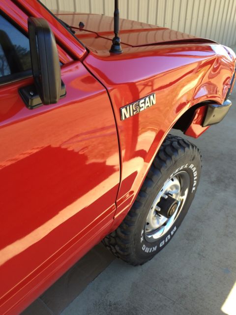 1986 Red Nissan Other Pickups Regular cab