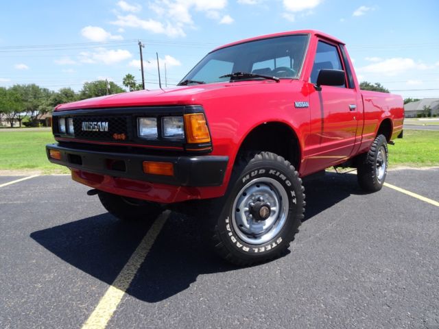 1986 Red Nissan Other Pickups