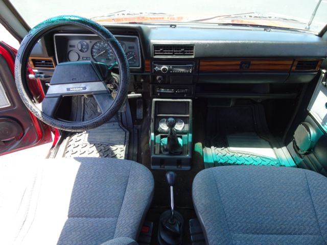 1986 Red Nissan Other Pickups