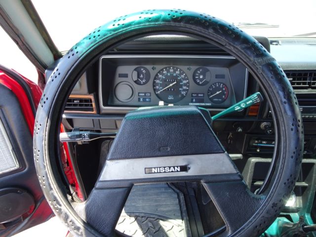 1986 Red Nissan Other Pickups