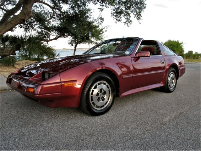 1986 Red Nissan 300ZX Coupe