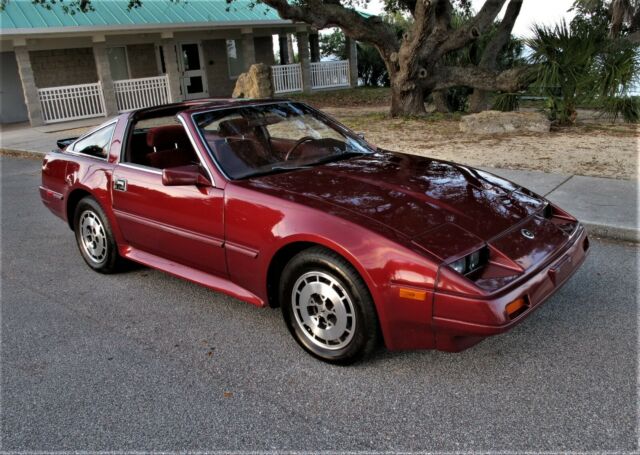 1986 Red Nissan 300ZX Coupe