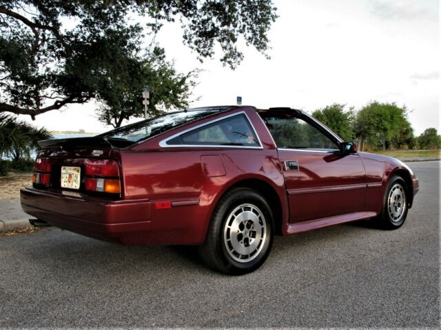 1986 Red Nissan 300ZX Coupe