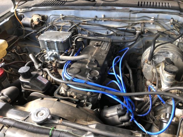 1986 Black Nissan Other Pickups