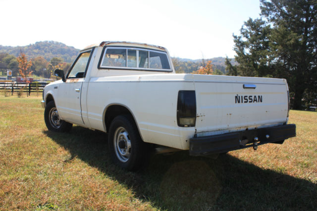 1986 White Nissan Other Pickups Standard Cab Pickup