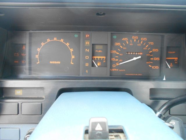 1986 Blue Nissan Pickup Pickup