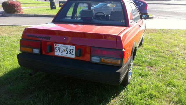 1986 Red Nissan Other Coupe
