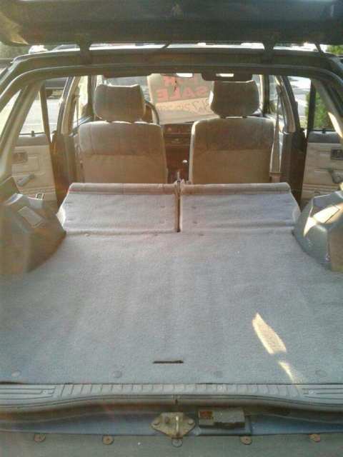 1986 Blue Nissan Sentra Hatchback