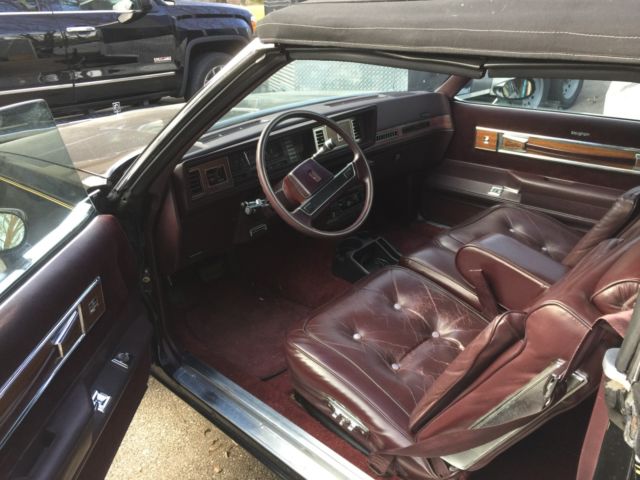1986 Black Oldsmobile Cutlass Convertible
