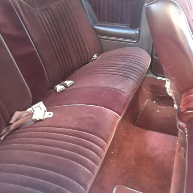 1986 Burgundy Oldsmobile Cutlass Coupe