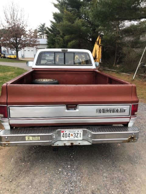 1986 Brown Chevrolet C-10 Standard Cab Pickup