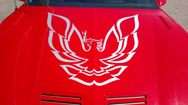 1986 Red Pontiac Trans Am Coupe