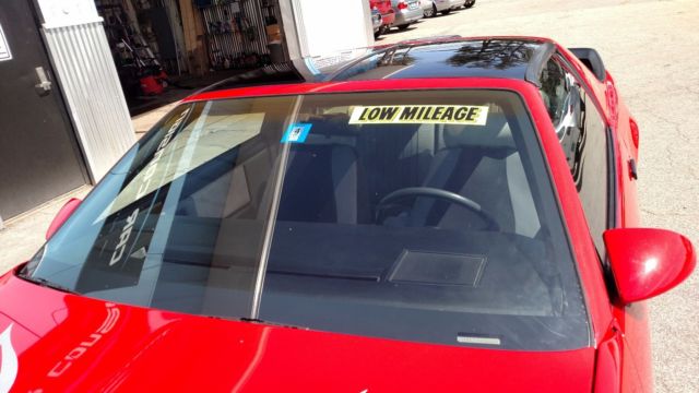 1986 Red Pontiac Trans Am Coupe