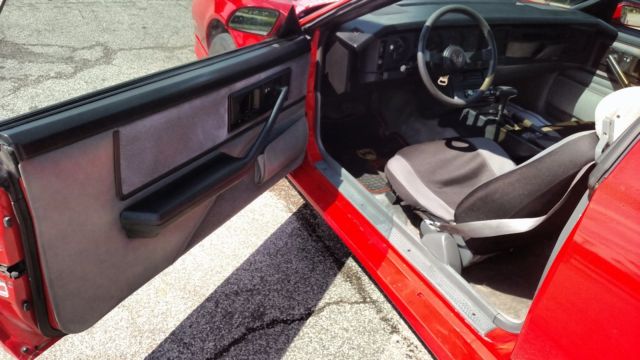 1986 Red Pontiac Trans Am Coupe