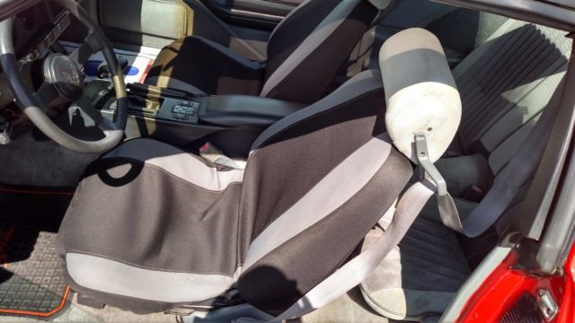 1986 Red Pontiac Trans Am Coupe