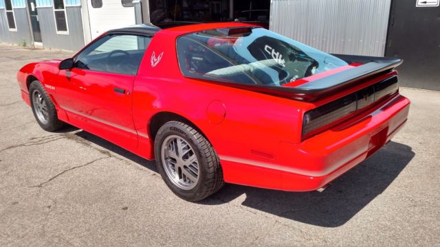 1986 Red Pontiac Trans Am Coupe