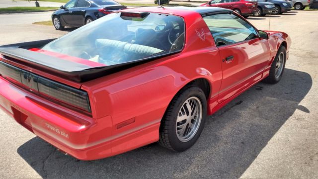 1986 Red Pontiac Trans Am Coupe