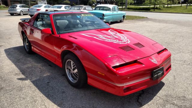 1986 Red Pontiac Trans Am Coupe